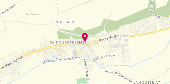 Plan de Em Coiffure, 85 Route de Grenoble, 38270 Saint-Barthélemy