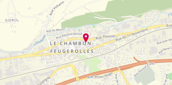 Plan de Metamorphose Coiffure, 4 Rue Grenette, 42500 Le Chambon-Feugerolles