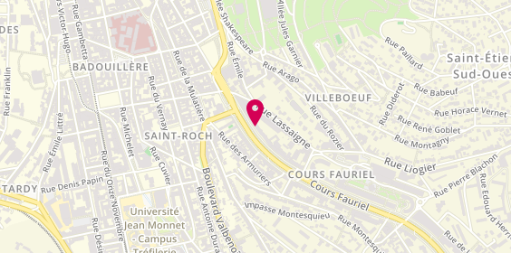Plan de Hair Studio: Coiffeur Saint-Etienne, 11 Cr Fauriel, 42100 Saint-Étienne