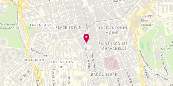 Plan de Sacré Coeur, 17 place des Ursules, 42000 Saint-Étienne