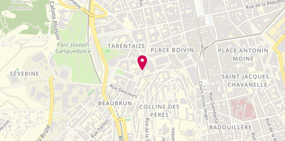Plan de GAROUI Brahim, 9 Rue Beaubrun, 42000 Saint-Étienne