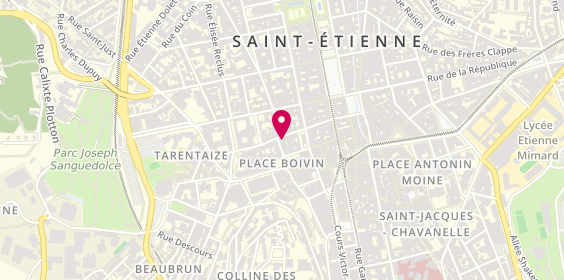 Plan de Ché Zelles, 15 Rue Georges Teissier, 42000 Saint-Étienne