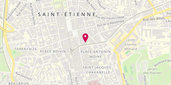Plan de Kérastase Florent Gallinelli, 11 avenue de la Libération, 42000 Saint-Étienne