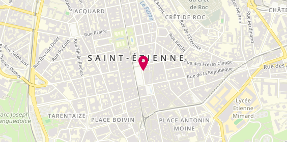 Plan de Exode, 5 place Hôtel de Ville, 42000 Saint-Étienne