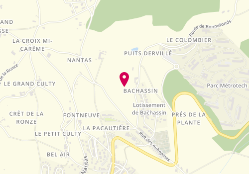 Plan de La Petite Coiffeuse, 10 Place de la République, 42650 Saint-Jean-Bonnefonds