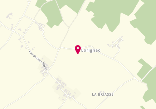 Plan de Stephy Coiffure, 8 Route de Bordeaux, 17240 Lorignac