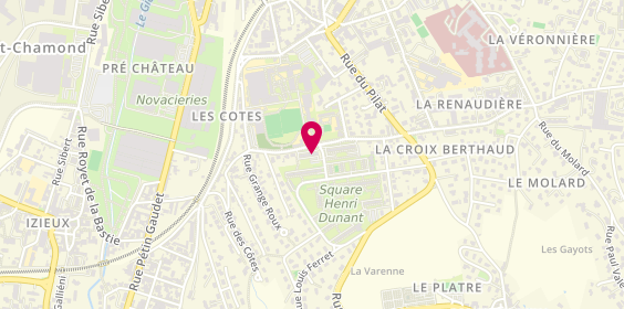 Plan de Le Cocon d'Alicia, 8C Rue General de Gaulle, 42400 Saint-Chamond