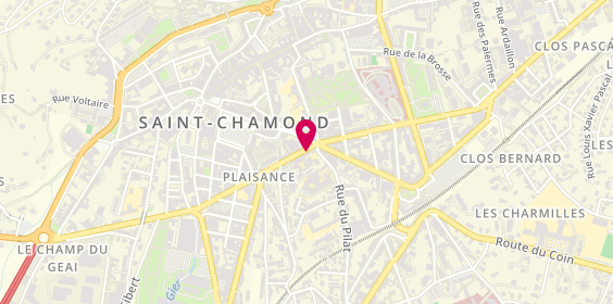 Plan de L'Hair Naturel, 1 Rue Gambetta, 42400 Saint-Chamond
