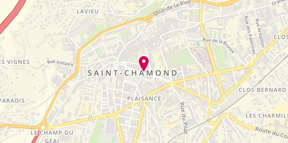Plan de Ciseaux d'Or, 1 Rue Rivage, 42400 Saint-Chamond