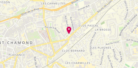 Plan de L'Atelier de Sonia, 20 Rue des Palermes, 42400 Saint-Chamond