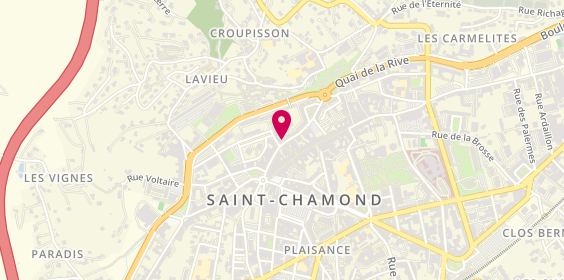 Plan de Jeux de mèches, 10 Boulevard François Delay, 42400 Saint-Chamond