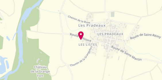 Plan de RECOLE Nathalie, 15 Route d'Issoire, 63500 Les Pradeaux