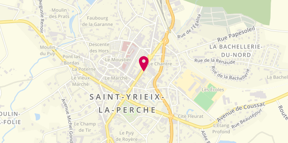 Plan de Nouvel'hair Aredien, 13 Boulevard de l'Hôtel de Ville, 87500 Saint-Yrieix-la-Perche