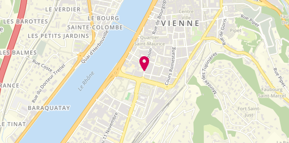 Plan de Camille Albane, 63 Rue Boson, 38200 Vienne