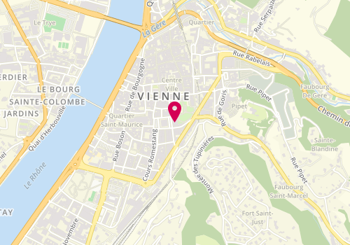 Plan de Dessange, 19 Place Miremont, 38200 Vienne