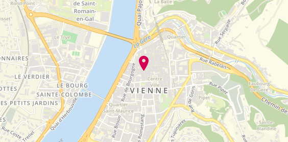 Plan de Lou Valentino, 21 Rue des Clercs, 38200 Vienne