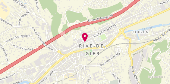 Plan de Adda-Rio Coiffure, 36 Rue Jean Jaurès, 42800 Rive-de-Gier