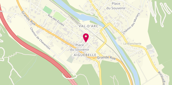 Plan de Eric Coiffure, Rue Sainte-Catherine, 73220 Val-d'Arc