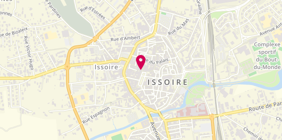 Plan de DESSANGE - Coiffeur Issoire, 19 place de la République, 63500 Issoire
