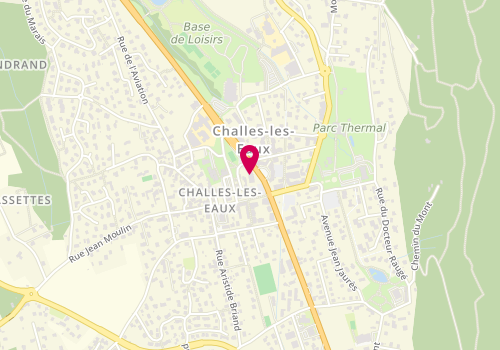 Plan de L'Atelier d'Ana, 1330 avenue de Chambéry, 73190 Challes-les-Eaux