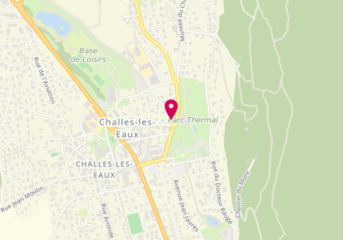Plan de Nat Coiffure, 187 avenue des Thermes, 73190 Challes-les-Eaux