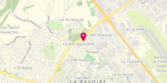 Plan de Chez Vous Coiffure, l'Alexandrine A
80 Rue Rene Cassin, 73490 La Ravoire