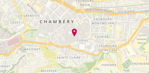 Plan de A Propos Coiffure, 81 Rue Croix d'Or, 73000 Chambéry