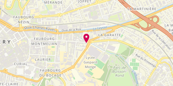 Plan de Coiffeur de Lycee, 606 Faubourg Montmélian, 73000 Chambéry