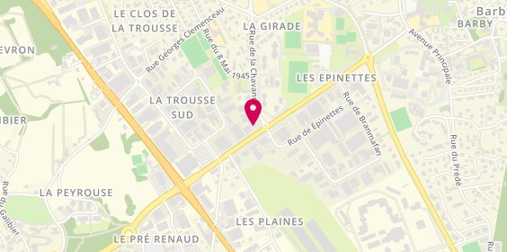 Plan de Envi'sage, 35 Rue de la Chavanne, 73490 La Ravoire