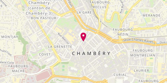 Plan de Changez d'r, 11 Rue Doppet, 73000 Chambéry