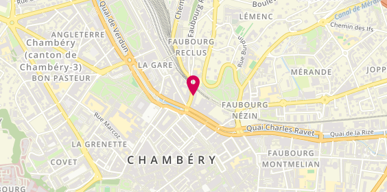 Plan de Myriam B, 44 Faubourg Reclus, 73000 Chambéry