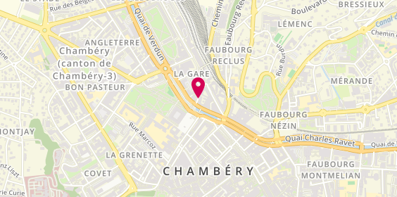 Plan de Instinc'tif, 28 Rue de la Gare, 73000 Chambéry
