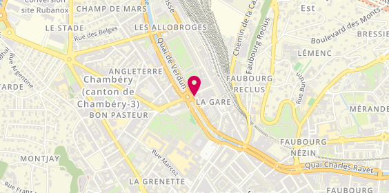 Plan de Duo Coiffure, 95 avenue Maréchal Leclerc, 73000 Chambéry