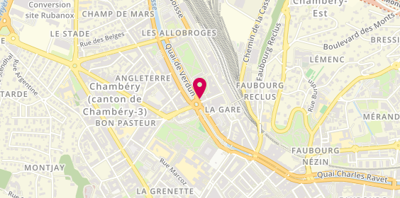 Plan de Esquisse Coiffure Catena, 102 avenue Maréchal Leclerc, 73000 Chambéry