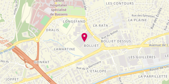 Plan de Pascal Coste Coiffure, Centre Commercial Carrefour
21 Rue Centrale, 73000 Bassens