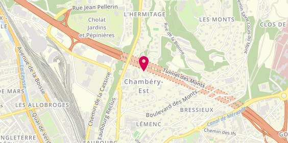 Plan de BAUER Charlotte, 437 Chemin du Calvaire, 73000 Chambéry