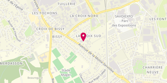 Plan de Model's Coiffure, 22 Rue des Bissières, 73000 Chambéry