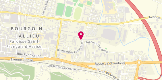 Plan de Modul'Hair, 29 Boulevard de Champaret, 38300 Bourgoin-Jallieu