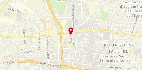 Plan de David & Son, 55 Boulevard Saint-Michel, 38300 Bourgoin-Jallieu