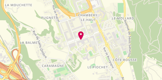 Plan de Maëva Coiffure, 241 avenue d'Annecy, 73000 Chambéry