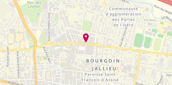 Plan de Luxury Barber's, 29 avenue Professeur Tixier, 38300 Bourgoin-Jallieu