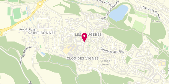 Plan de Espace Coiffure, Place Jean Monnet, 38090 Villefontaine