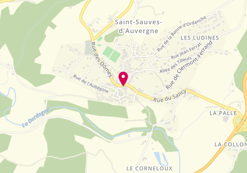 Plan de Le Familia, Le Bourg, 63950 Saint-Sauves-d'Auvergne
