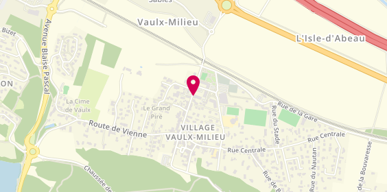Plan de Amélie Coiffure, 5 Route de Vienne, 38090 Vaulx-Milieu