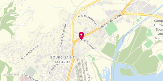 Plan de La Maison Coiffure, 26 Allée Mayet, 73700 Bourg-Saint-Maurice