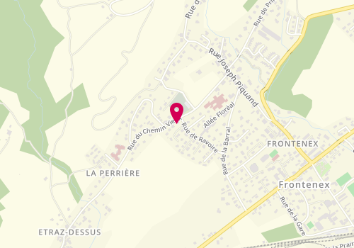 Plan de La Maison du Bigoudis, 17 Rue du Chemin Vieux, 73460 Frontenex