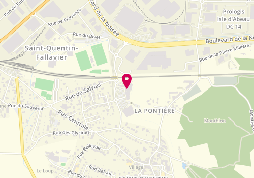 Plan de D Design, Rue des Muguets, 38070 Saint-Quentin-Fallavier