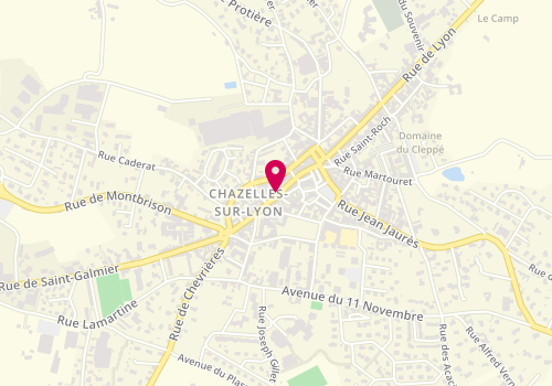 Plan de GAY Céline, 4 Rue Max Fléchet, 42140 Chazelles-sur-Lyon