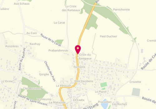 Plan de Temps Zen Coiffure, 760 Route de Soucieu, 69440 Saint-Laurent-d'Agny