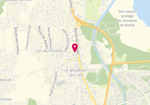 Plan de L'Hair du Temps, 35 place Général Buisson, 73370 Le Bourget-du-Lac